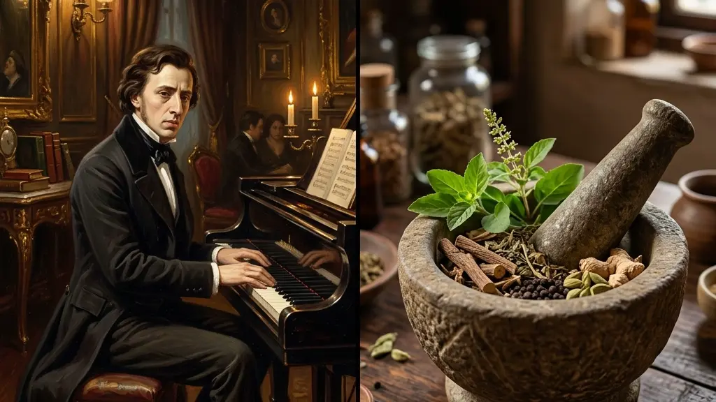 Frédéric Chopin's Wasting Illness: An Ayurvedic Reconstruction of Rajayakshma and Severe Prana Srotas Depletion