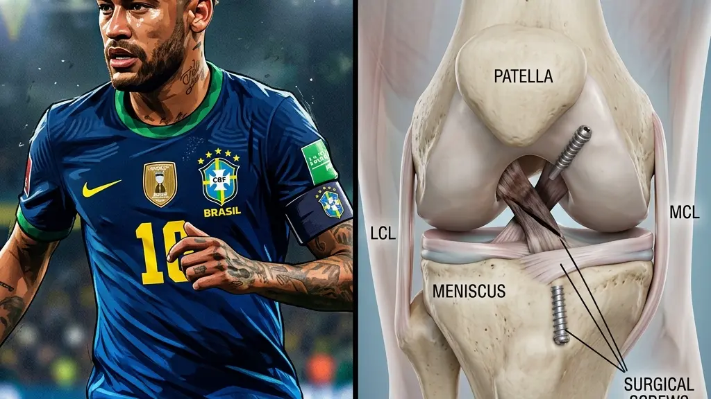 Neymar's ACL and Meniscus Reconstruction: Biomechanics of Multi-Ligament Knee Trauma and Elite Joint Conservation