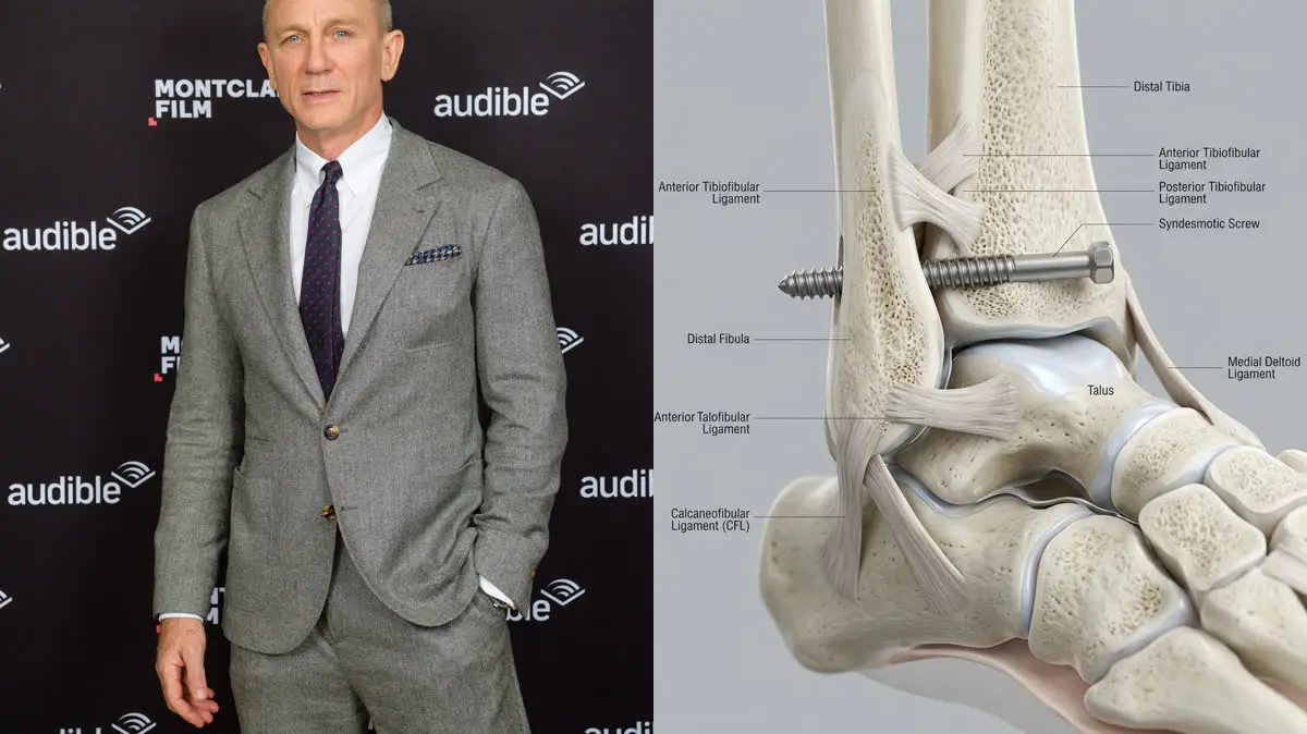 Daniel Craig's Spectre Ankle Injury: High-Impact Joint Stabilization and Post-Surgical Rehab