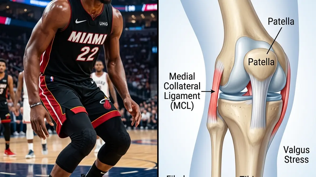 Jimmy Butler's MCL Sprain: Biomechanics of Valgus Knee Loading and Non-Surgical Rehabilitation Protocols