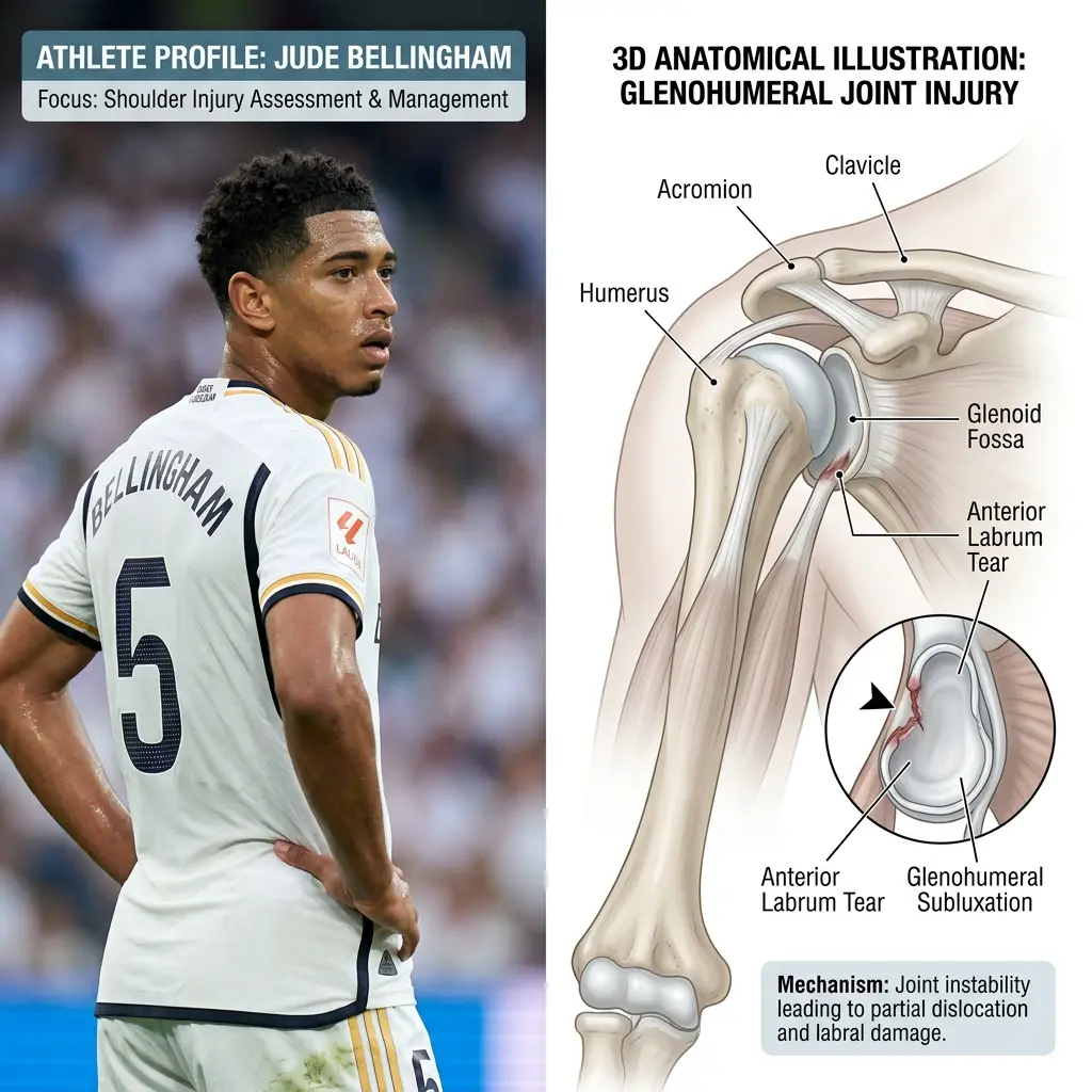 Glenohumeral Instability in Elite Football: Jude Bellingham's Shoulder Subluxation and Dynamic Joint Stabilization Protocols