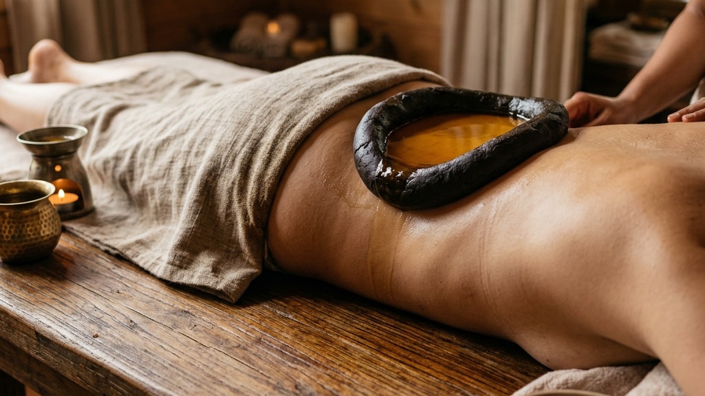 Kati Basti: The Deep Warm Oil Pool Treatment for Herniated Lumbar Discs