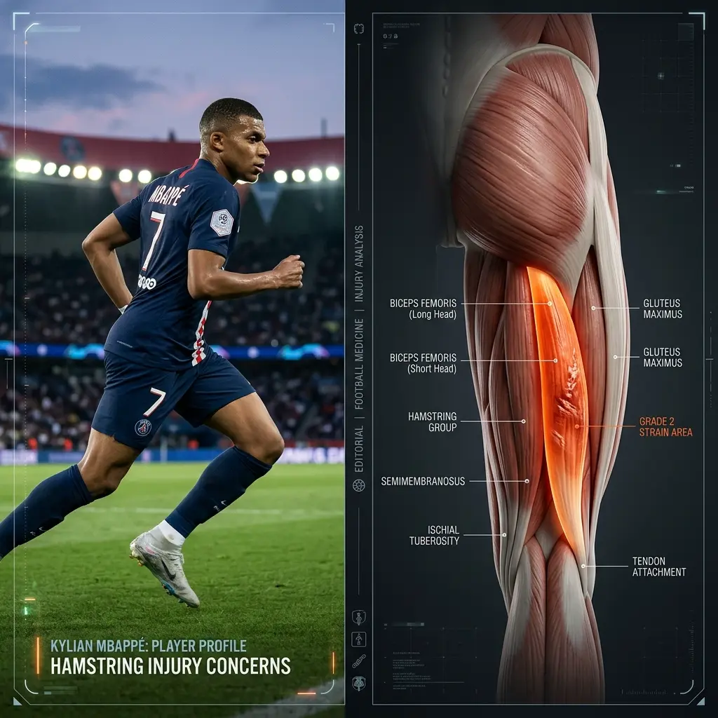 The Biomechanics of Kylian Mbappé's Hamstring Strain: A Clinical Reconditioning Protocol for High-Speed Sprint Deceleration
