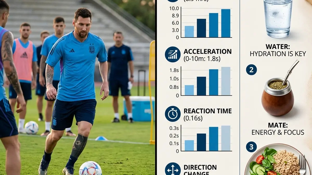Lionel Messi's Daily Routine: Agility Conditioning and His Nutrition Clean-Up