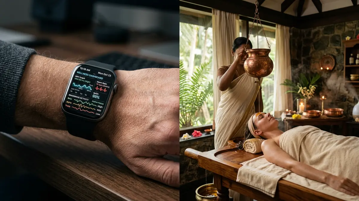 The 2026 "Neurowellness" Movement: Somatic Tech vs. Ayurvedic Vata-Calming Therapies for Nervous System Regulation