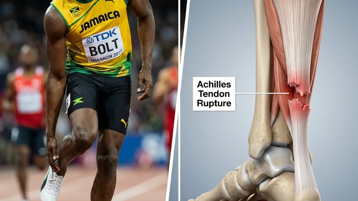 Usain Bolt's Achilles Tendon Rupture: Biomechanics of High-Velocity Acceleration and Post-Surgical Tendon Rehabilitation