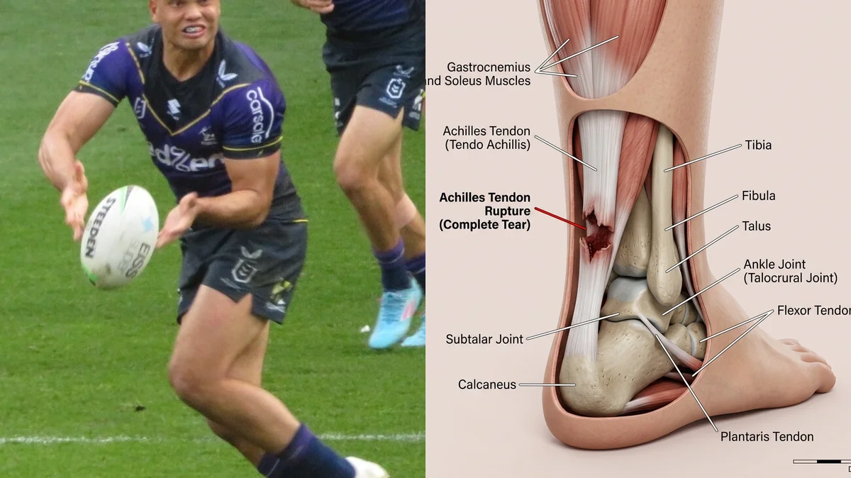 Xavier Coates' Recurrent Achilles Tendon Rupture: Rebuilding Tendon Stiffness and Eccentric Calf Strength Under High-Impact Rugby Loads